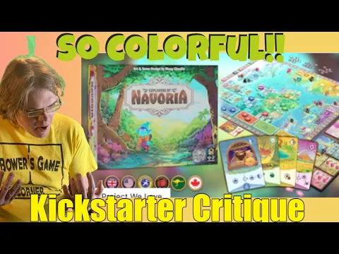 Explorers of Navoria - Kickstarter Critique Review