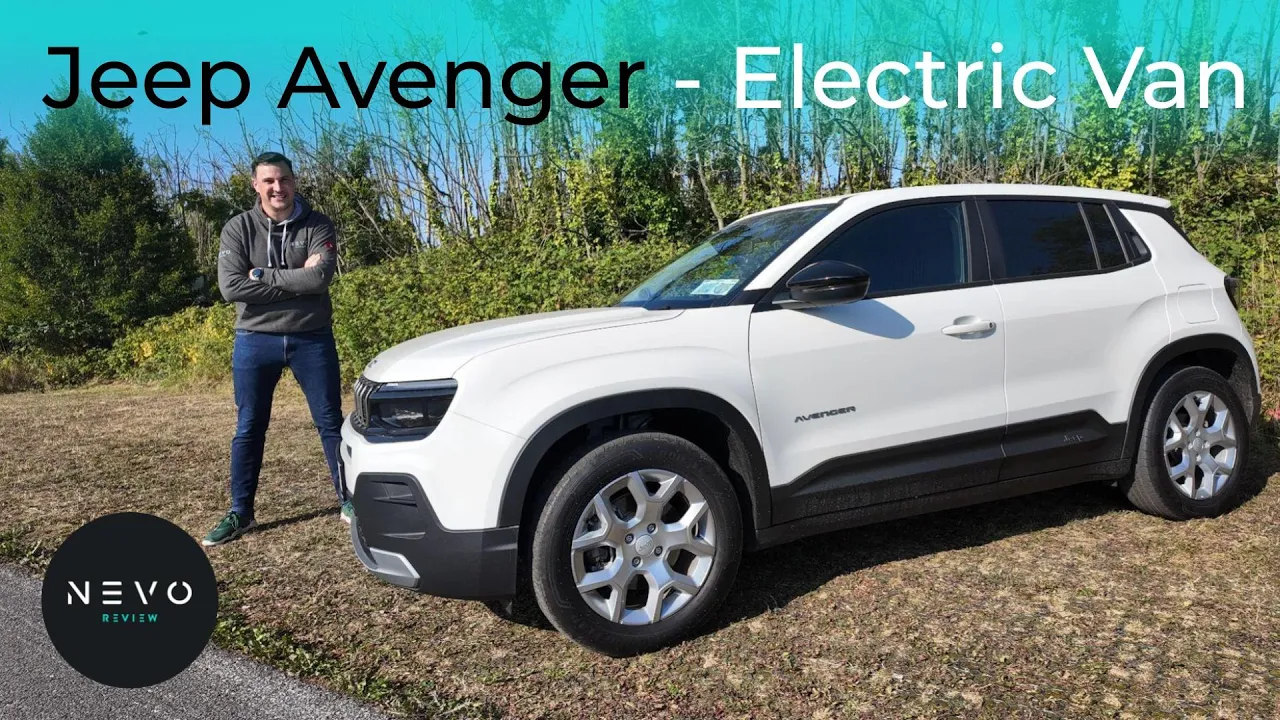 Jeep Avenger Electric Van - One of the most affordable small electric vans?