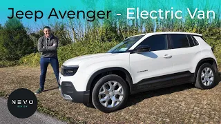 Jeep Avenger Electric Van - One of the most affordable small electric vans?