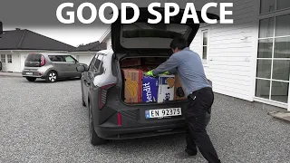 Kia EV4 banana box test