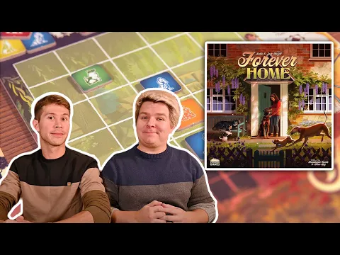 Forever Home | Spatial Planning and Wholesome Training (Board Game Overview & Review #94)