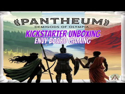 Pantheum Kickstarter Unboxing