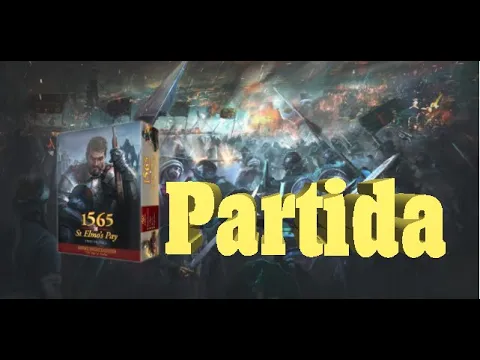 1565 El asedio de Malta - Como se juega y partida con Sergi.