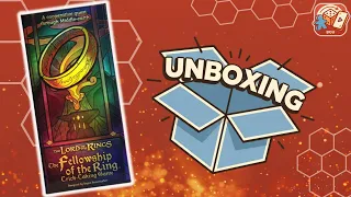Lord of The Rings Fellowship of the Ring Trick-Taking Game Unboxing