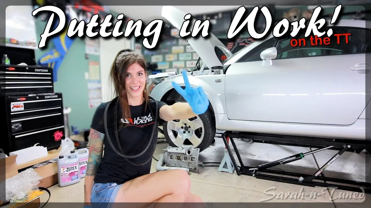 Tearing Apart my TT! // Audi 1.8T Engine Service Pt. 1