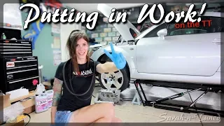 Tearing Apart my TT! // Audi 1.8T Engine Service Pt. 1