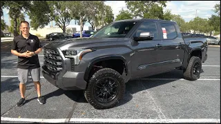 The Toyota Tundra Platinum is a BETTER lifted truck than a 2026 Ford F-150