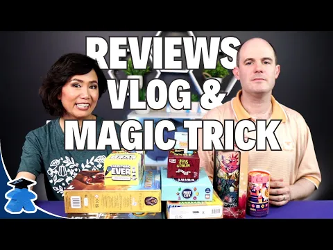 December Vlog, 10 Board Game Reviews and Magic Trick