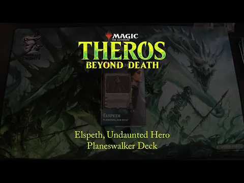 Magic: The Gathering: Theros Beyond Death Elspeth, Undaunted Hero Planeswalker Deck