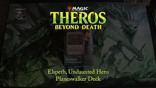 Magic: The Gathering: Theros Beyond Death Elspeth, Undaunted Hero Planeswalker Deck