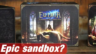Euthia: Torment of Resurrection Detailed Unboxing ( On Table Quality: High Quality 4K )