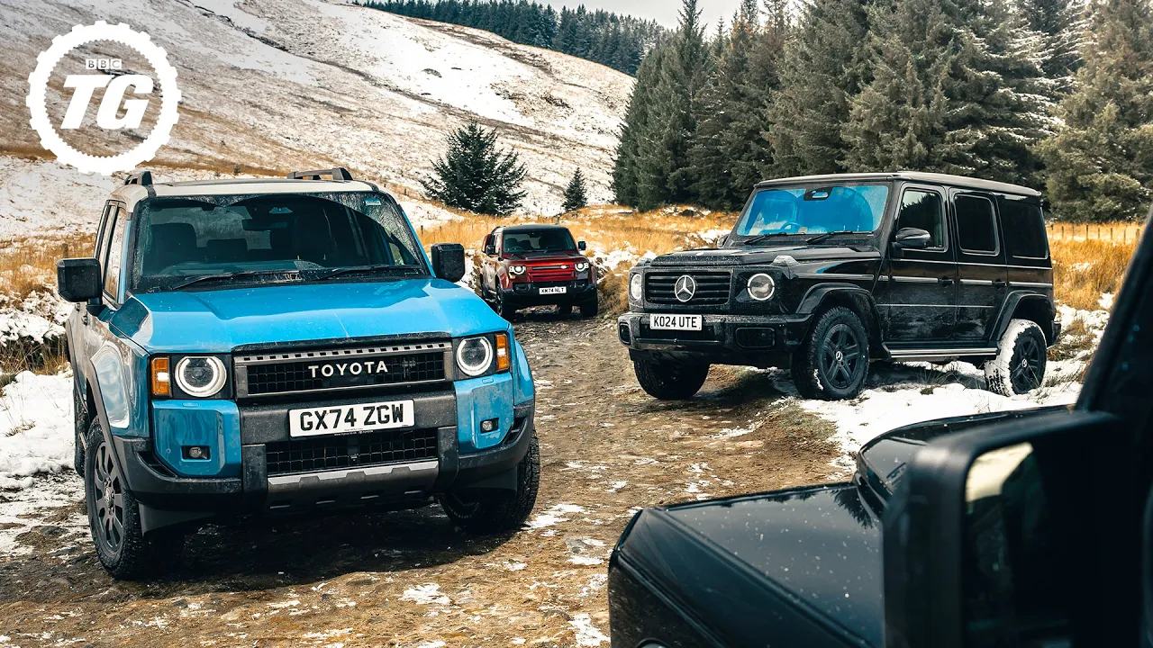 New Toyota Land Cruiser vs Defender, G-Class & Grenadier | 4K