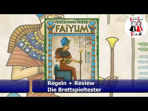 Faiyum von Friedemann Friese - Regeln + Review - Brettspiel - Die Brettspieltester
