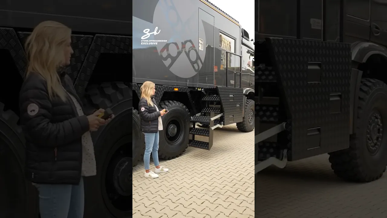 This is taking glamping to a whole new level...😍 #RV #mercedes #living