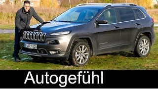 Jeep Cherokee FULL REVIEW test driven Limited 2016 - between Grand Cherokee and Renegade