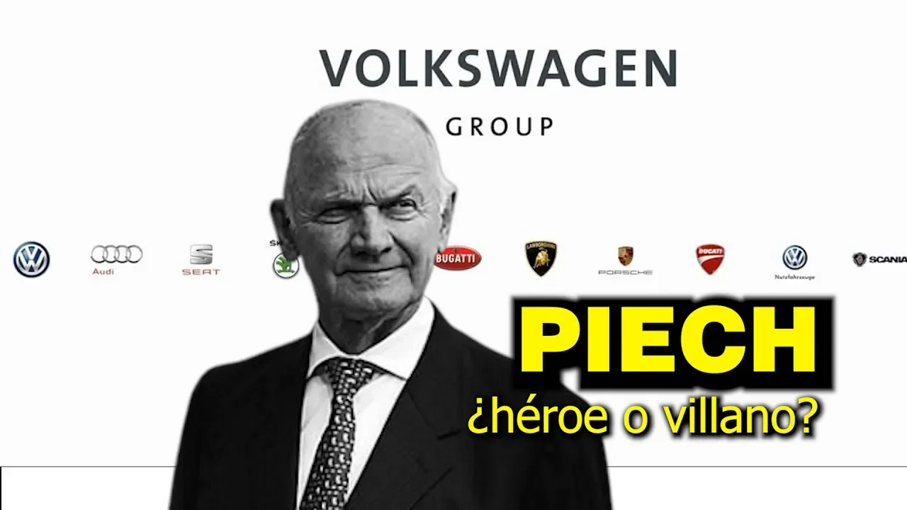 CASO PIECH: La INCREÍBLE HISTORIA tras el CEREBRO que encumbró a VOLKSWAGEN (anécdotas y coches)