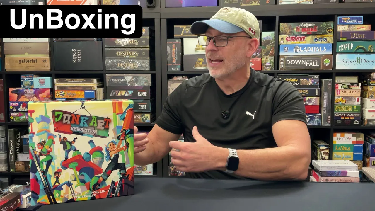 TDG: Junk Art Revolution unboxing with Ray