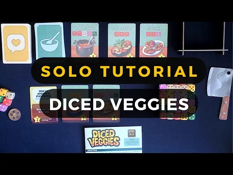 Diced Veggies Solo Mode Tutorial | DaniCha