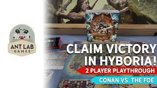 The Adventures of Conan | Board Game | Playthrough | Preview