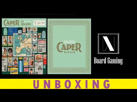 Caper: Europe Kickstarter Unboxing