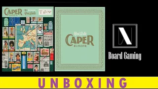 Caper: Europe Kickstarter Unboxing