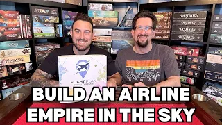 Flight Plan Board Game Review - First Impression - Kickstarter - In a Minute Mom Games