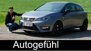 Seat Ibiza Cupra Facelift 192 hp FULL REVIEW test driven - Autogefuehl