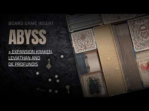 Abyss - board game insert including expansions