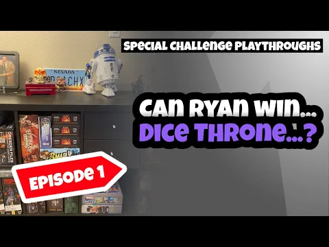 Episode 1-Can Ryan win...Dice Throne without playing cards?-Playthrough