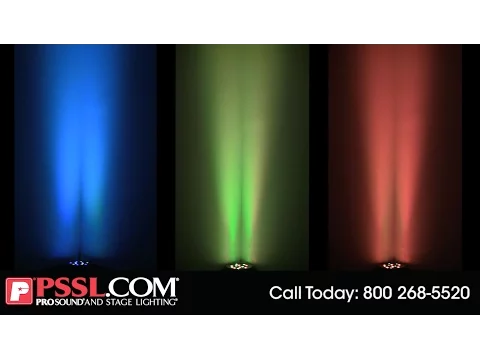 Product video thumbnail for Solena Max Par 54 18x3-Watt DMX RGB LED Light