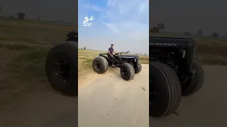 When you want to make a statement whilst plowing fields... 🚜🛞 I 🎥: IG - rd_dhaliwal__ #tractor