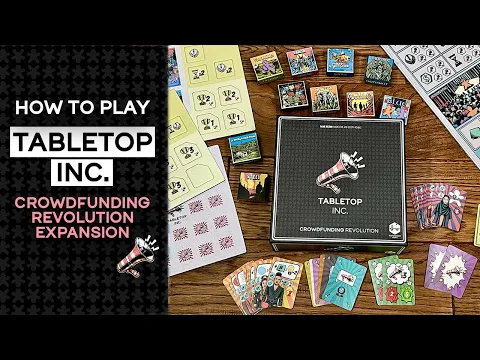 How to Play Tabletop Inc: The Crowdfunding Revolution Expansion