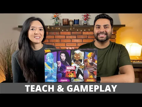 Marvel Dice Throne: X-Men - Teach & Playthrough