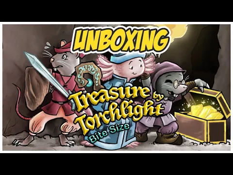 Unboxing Treasure By Torchlight: Mint Tin Edition - Solo Tabletop Adventure!