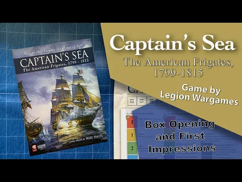 Captain's Sea - Legion Games - First look