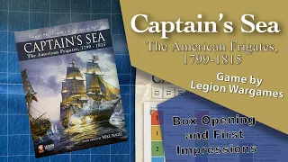 Captain's Sea - Legion Games - First look