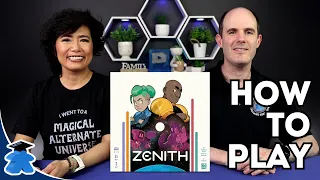 Zenith - How to Play. Includes 2/4 Players Mode. Complete, Clear, Concise Board Game Tutorial