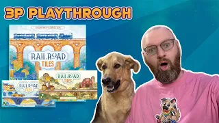 Railroad Tiles 3 Player Playthrough