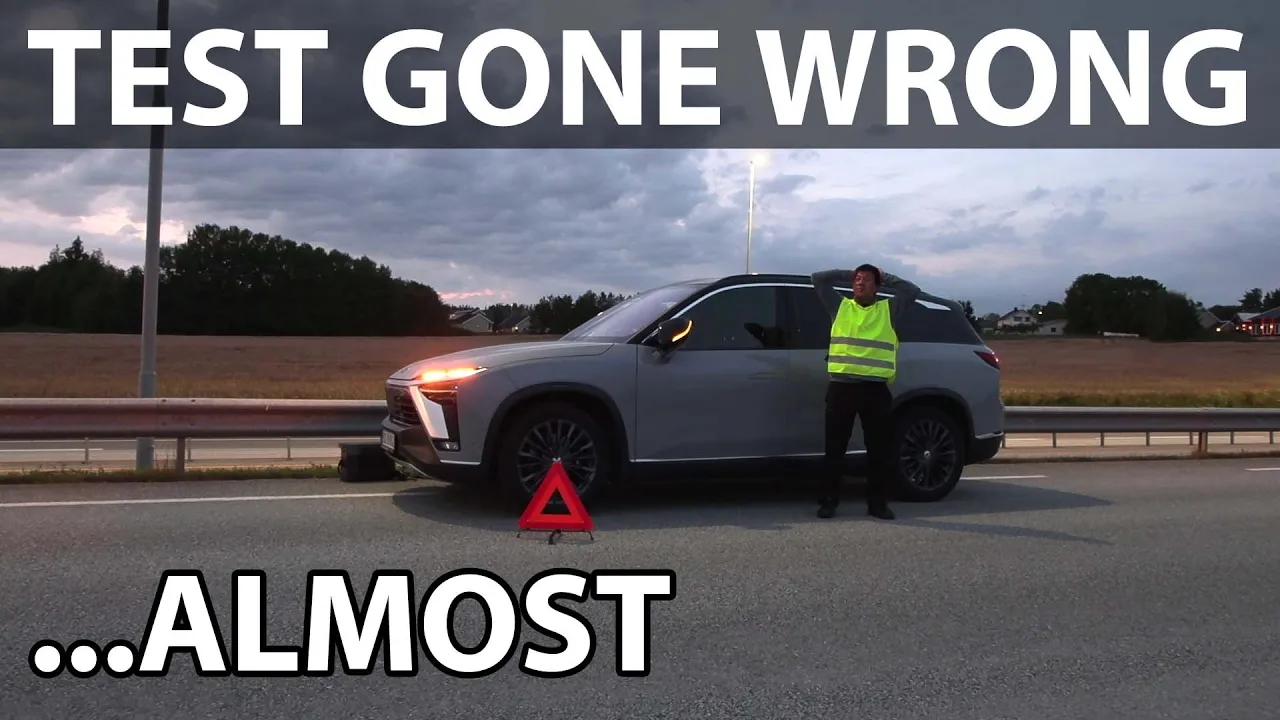 Nio ES8 driven until the battery died