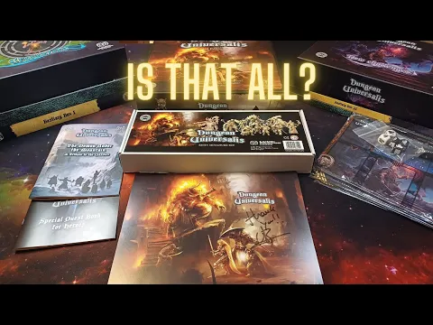 Dungeon Universalis 2023 Kickstarter ALL-IN Pledge OVERVIEW