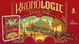 Kronologic Paris 1920 - présentation et avis