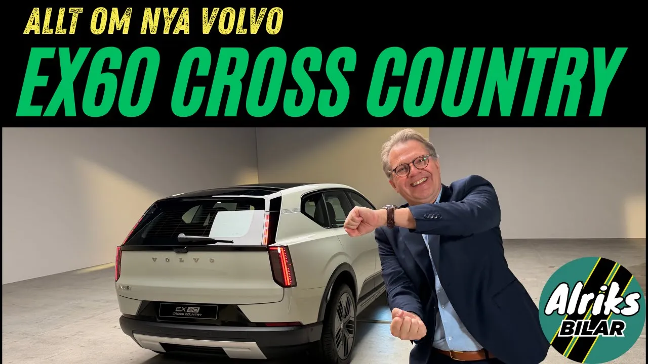Allt om nya Volvo EX60 Cross Country! Skillnaderna mot vanliga EX60.