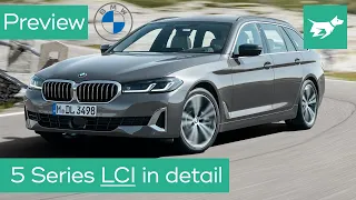 BMW 5 Series 2021 preview – updated sedan and wagon