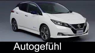 All-new Nissan Leaf EV 2018 neu - Preview Exterior/Interior + feature development & production