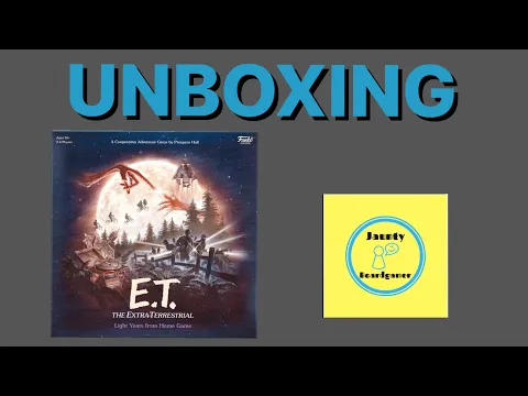 E.T. The Extra-Terrestrial: Light Years From Home Game - UNBOXING