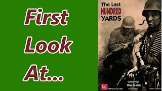 First Look At Last Hundred Yards