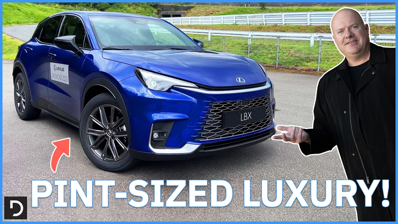 2024 Lexus LBX Luxury first look | Drive.com.au