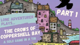 Crows of Coppershell Bay | Solo adventure card game playthrough