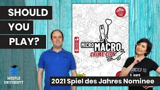 MicroMacro Crime City - Should You Play?