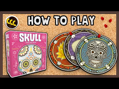 How to Play Skull: The Bluffing Game